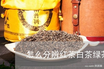 怎么分辨红茶白茶绿茶/2023100181625