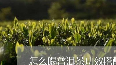 怎么喝普洱茶功效搭配饮料/2023082982584