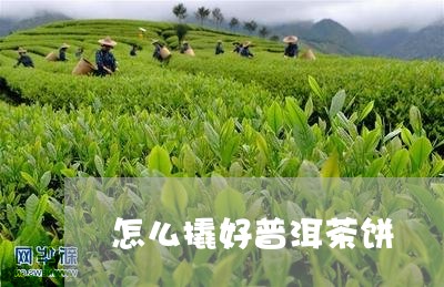 怎么撬好普洱茶饼/2023082996170