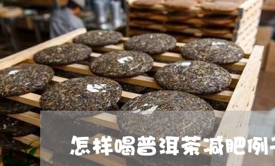 怎样喝普洱茶减肥例子/2023080137459