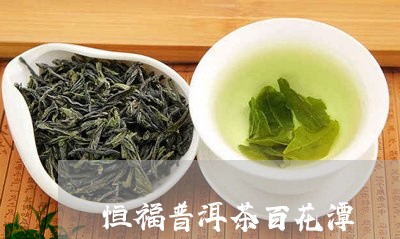 恒福普洱茶百花潭/2023120428462