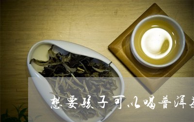 想要孩子可以喝普洱茶/2023100598369