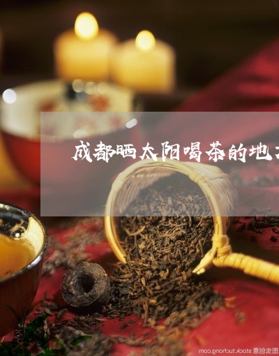 成都晒太阳喝茶的地方/2023071568369