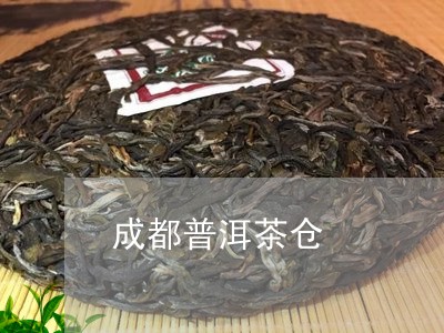 成都普洱茶仓/2023042776882