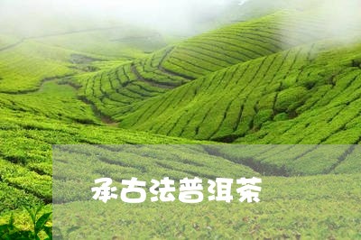 承古法普洱茶/2023042791848