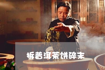 拆普洱茶饼碎末/2023101685159