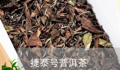 捷泰号普洱茶/2023042763781