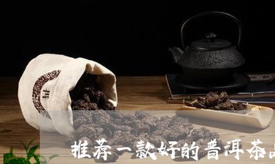 推荐一款好的普洱茶品牌/2023102432703