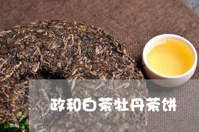 政和白茶牡丹茶饼/2023062073824