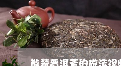 散装普洱茶的做法视频大全/2023112583615