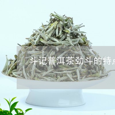 斗记普洱茶劲斗的特点/2023061685059