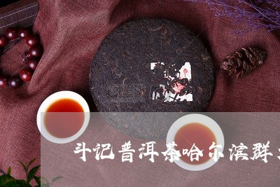 斗记普洱茶哈尔滨群力店/2023081718480