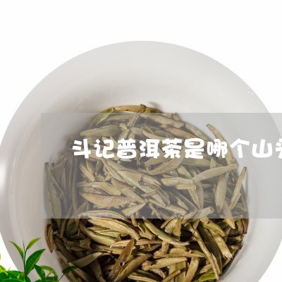 斗记普洱茶是哪个山头/2023093087270