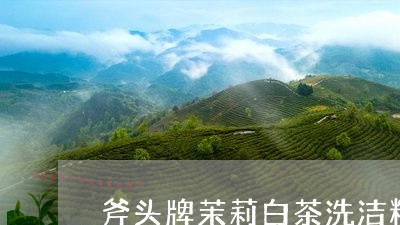 斧头牌茉莉白茶洗洁精/2023100101486