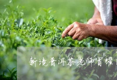 新境普洱茶老师冒耀祺/2023062096279