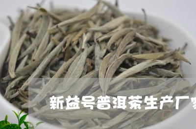 新益号普洱茶生产厂家/2023072281815