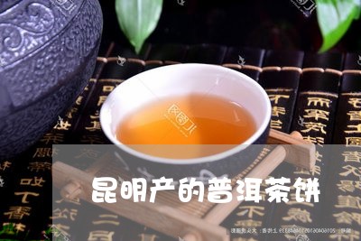 昆明产的普洱茶饼/2023110657492