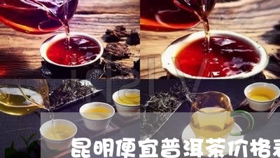 昆明便宜普洱茶价格表及图片/2023082995936