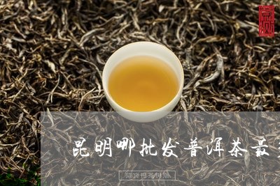 昆明哪批发普洱茶最多/2023120659473