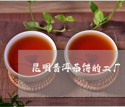 昆明普洱茶饼的工厂/2023082766249