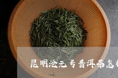 昆明沧元号普洱茶怎样/2023062296381