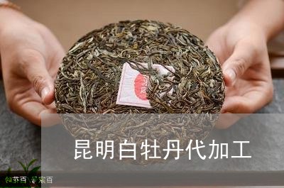 昆明白牡丹代加工/2023090636284