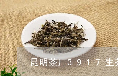 昆明茶厂3917生茶价格/2023051205938