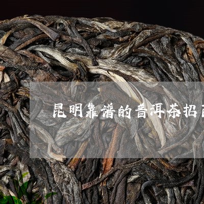 昆明靠谱的普洱茶招商/2023092512827