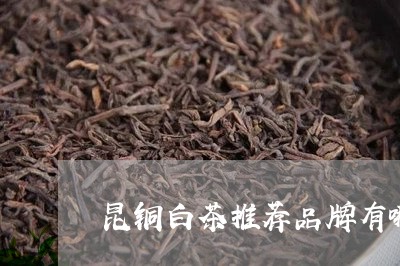 昆铜白茶推荐品牌有哪些/2023111796059