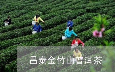 昌泰金竹山普洱茶/2023120448460