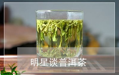 明星谈普洱茶/2023042795876