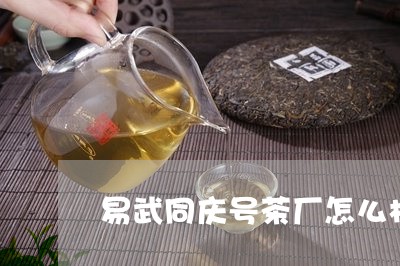 易武同庆号茶厂怎么样/2023092384038