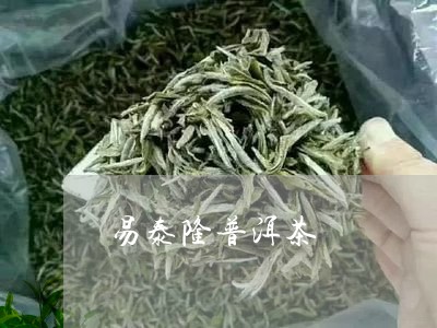 易泰隆普洱茶/2023042518315