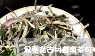 易泰龙古树普洱茶价格/2023092735150