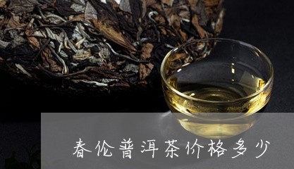 春伦普洱茶价格多少/2023112432835