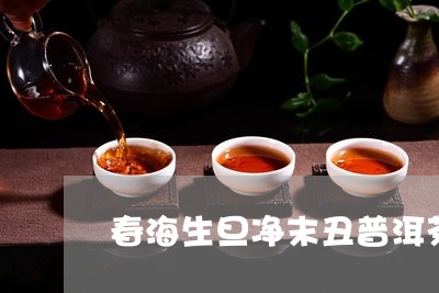 春海生旦净末丑普洱茶/2023101796147