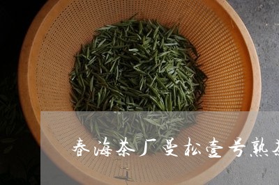 春海茶厂曼松壹号熟茶/2023071353046