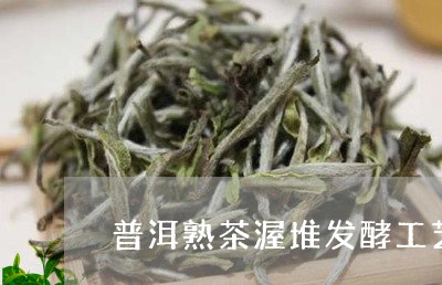 普洱熟茶渥堆发酵工艺/2023061316172