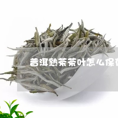 普洱熟茶茶叶怎么保存/2023092424715