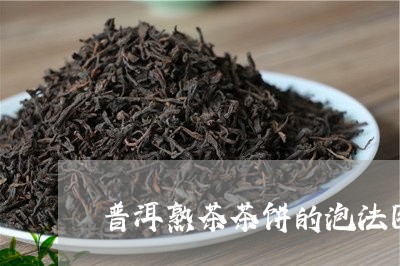 普洱熟茶茶饼的泡法图片/2023122844169