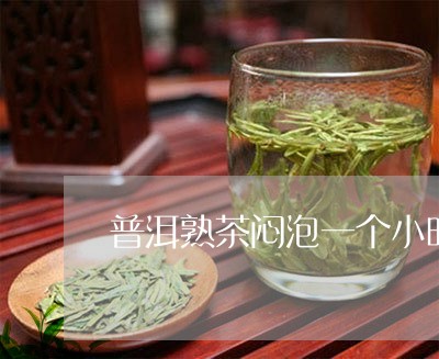 普洱熟茶闷泡一个小时/2023092590483