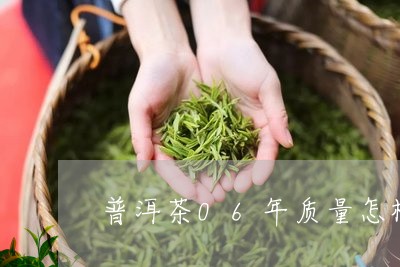 普洱茶06年质量怎样/2023100594269