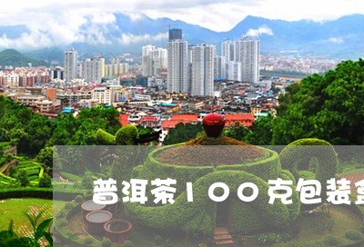 普洱茶100克包装盒图片/2023112409492