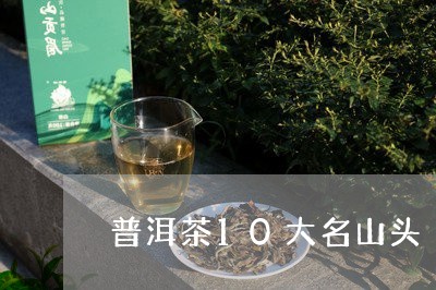 普洱茶10大名山头/2023120567481