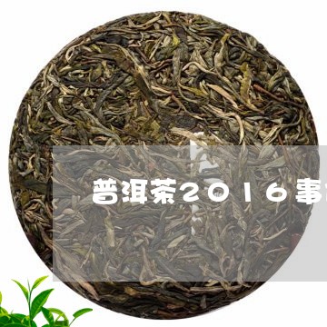 普洱茶2016事件/2023091427604