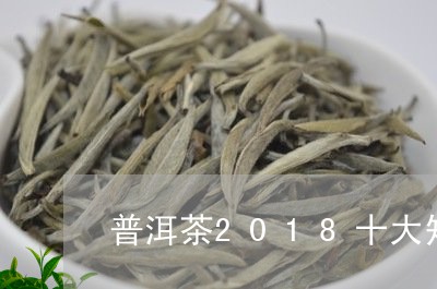 普洱茶2018十大知名品牌/2023052712616