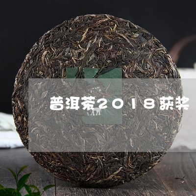 普洱茶2018获奖/2023091535047