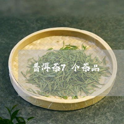 普洱茶7个茶品/2023121674958