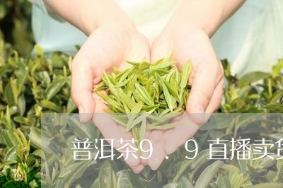 普洱茶9.9直播卖货/2023062861805