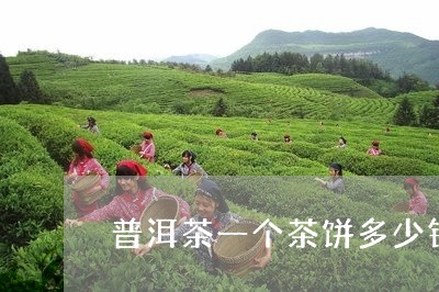 普洱茶一个茶饼多少钱一斤啊/2023121671636